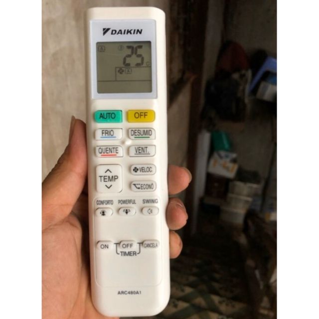 Điều khiển điều hòa Daikin