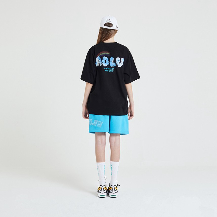 Áo thun unisex in decal ADLV thời trang | BigBuy360 - bigbuy360.vn