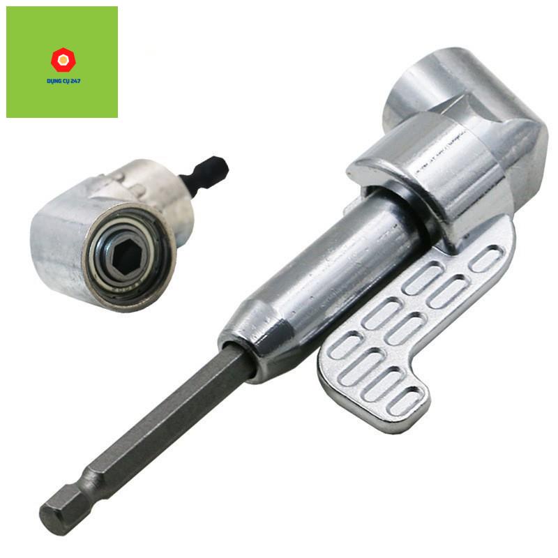 Đầu chuyển hướng máy khoan bắt vít, chuyển hướng bắn tô vít góc chuôi lục giác, đổi góc vặn vít, bắt vít góc khuất