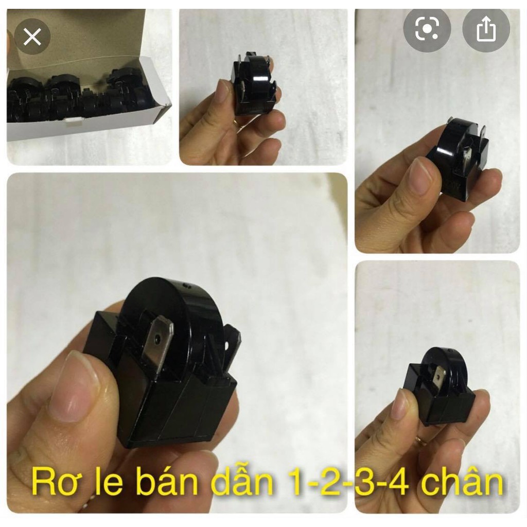 Combo 3 Rơ Le Bán Dẫn 1; 2; 3; 4; Chân