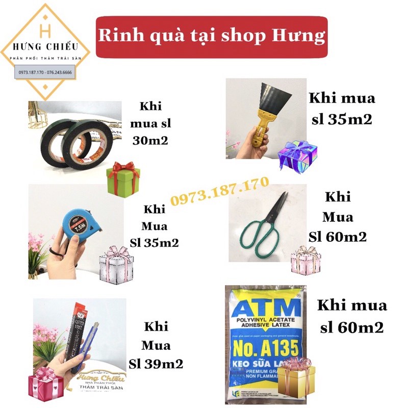 Simili trải sàn nhà vân gỗ chống cháy I Thảm nhựa trải sàn nhập khẩu loại dầy 1mm