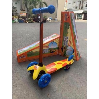 [Lẻ Gía Sỉ] Xe Scooter Cao Cấp - Bánh Xe Đèn Led Phát Sáng Bé 2 tuổi đến 6 tuổi , quà tặng của Grow