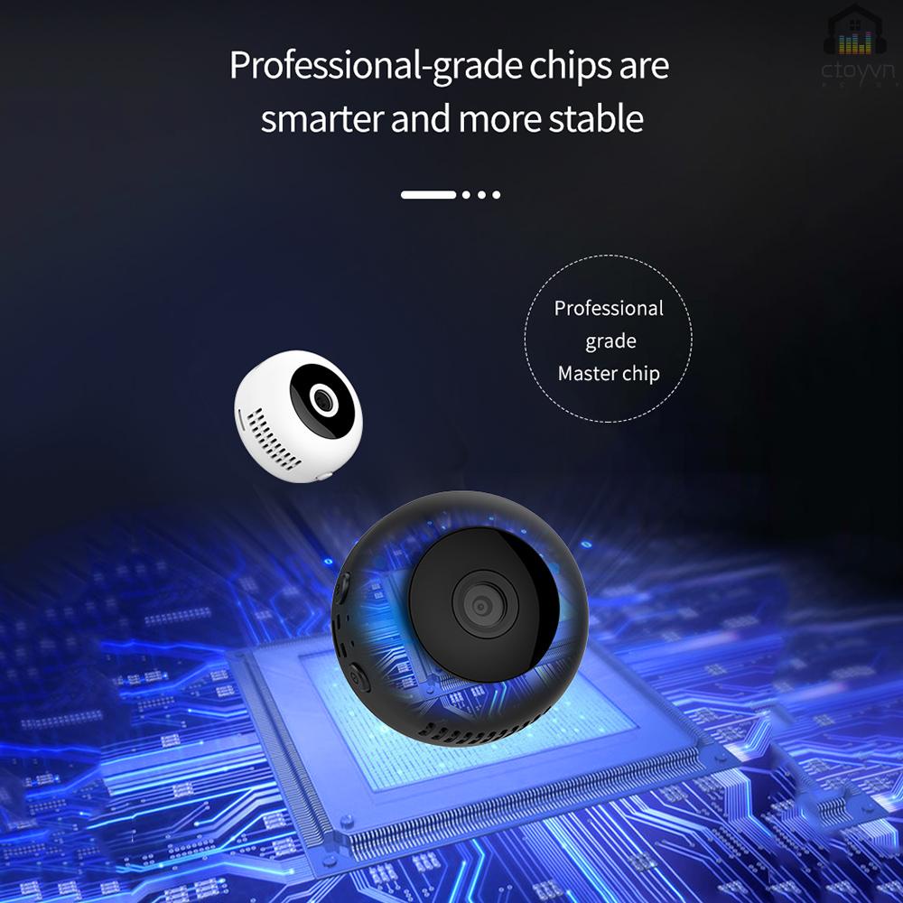 Mini Wearable Camera 1080P IP Night Vi sion Micro Cam Portable Video Recorder Se curity Magnetic-back for Sport Outdoor | BigBuy360 - bigbuy360.vn