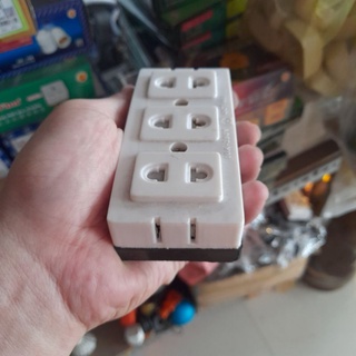 Ổ cắm nối giá rẻ - ổ cắm 5 lỗ có đèn - ổ cắm 2 lỗ