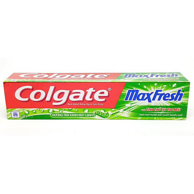 KEM ĐÁNH RĂNG COLGATE MAXFRESH HƯƠNG TRÀ XANH MÁT LẠNH