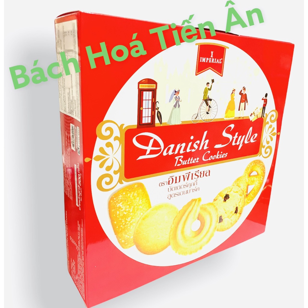 Bánh Quy Bơ IMPERIAL Butter Cookies Nhập khẩu Thailan 500g ( có túi xách )