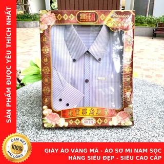 Giấy Áo Vàng Mã - Áo Sơ Mi Nam Sọc - Loại Siêu Đẹp - Hàng Cao Cấp - Cửa Hàng Chú Sa Di Hoan Hỉ