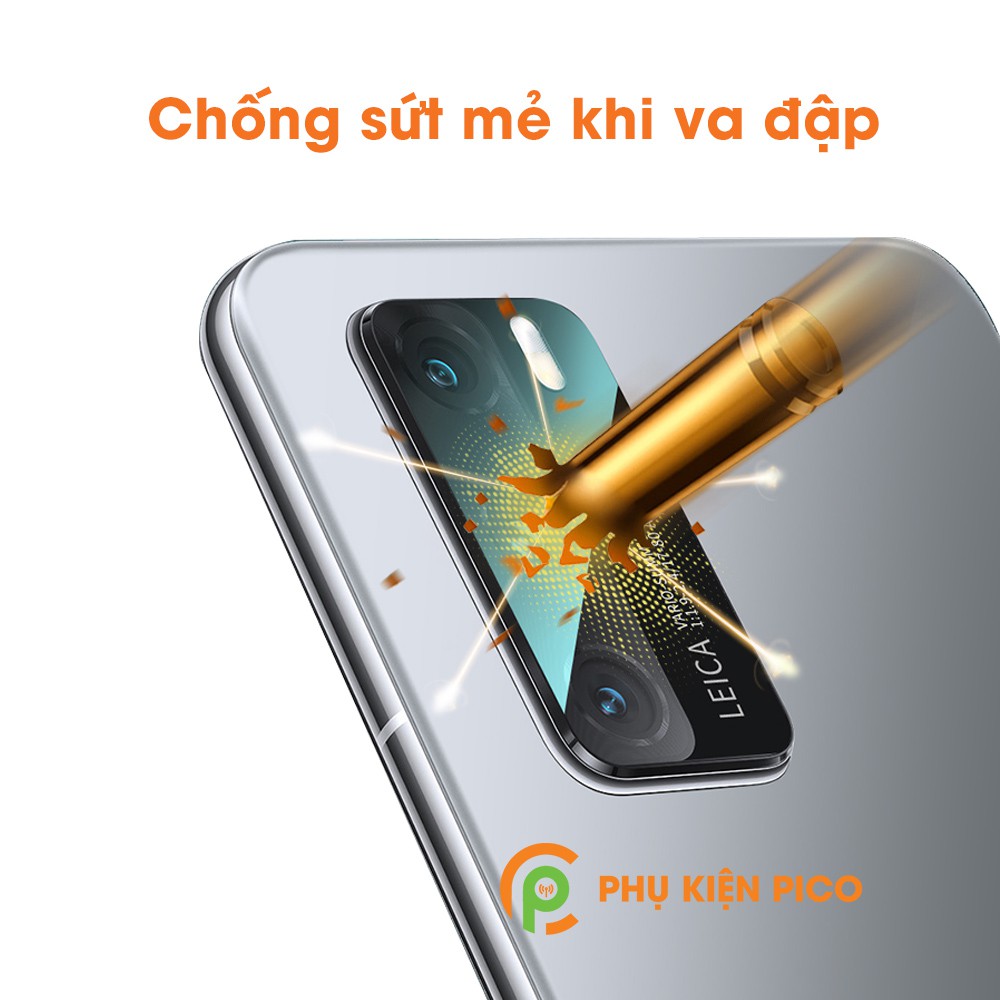 Cường lực camera Huawei P40 độ cứng 9H trong suốt không ảnh hưởng đến chất lượng chụp ảnh - Dán camera Huawei P40