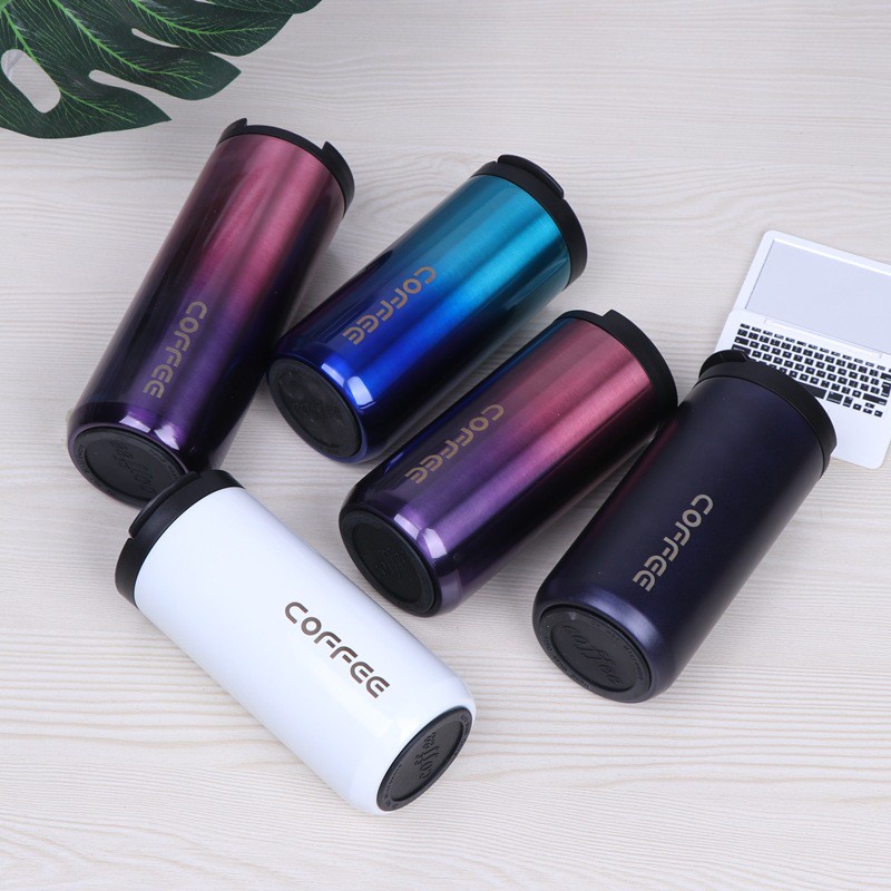 PVN44096 Bình nước giữ nhiệt bằng thép không gỉ 400ml đựng cà phê chất lượng cao Giá Rẻ