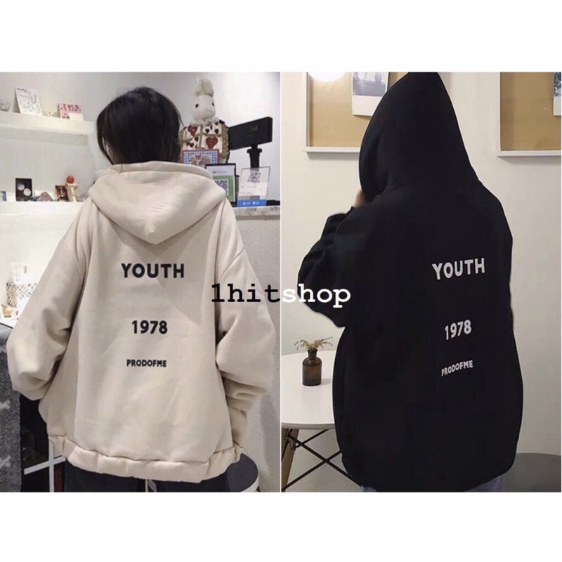 Áo KHOÁC Hoodie 1978 Ulzzang Unisex 1hitshop