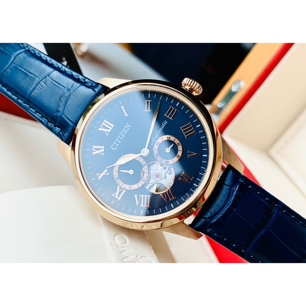 Đồng hồ cặp Citizen Automatic Open Heart PC1003-15L - NP1023-17L - Máy Automatic cơ - Kính Sapphire