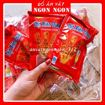 Gói Snack Thịt Xiên QuayFREESHIPHot Cổng Trường-Trở Về Tuổi Thơ