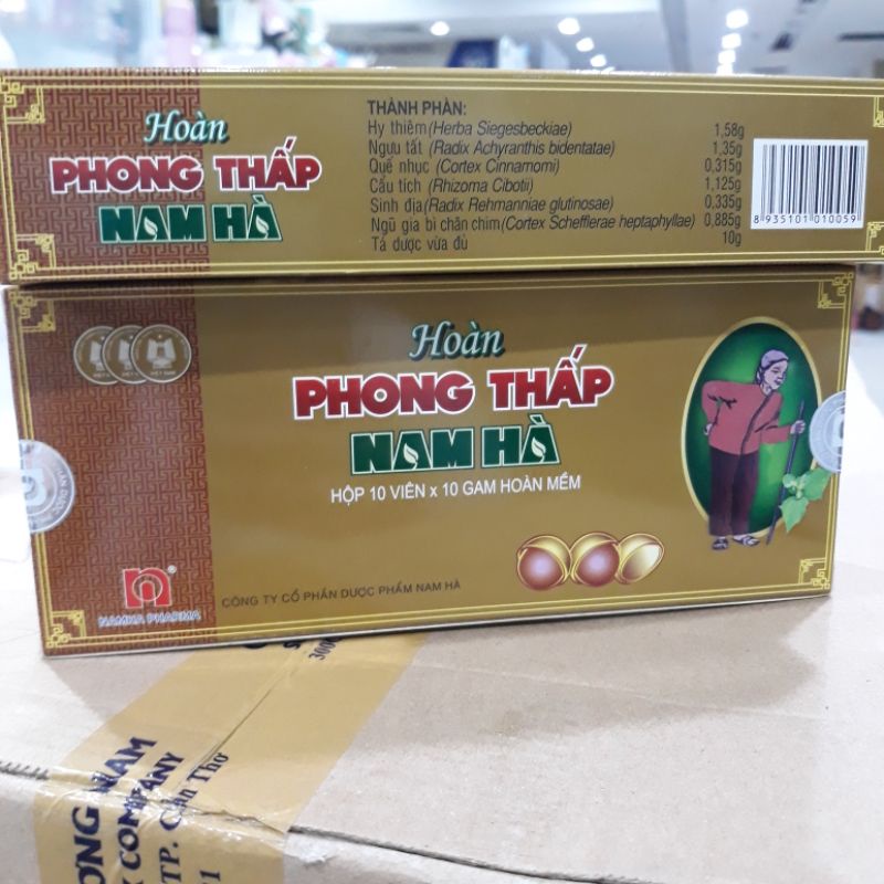 Hoàn Phong Thấp Hộp 10 viên