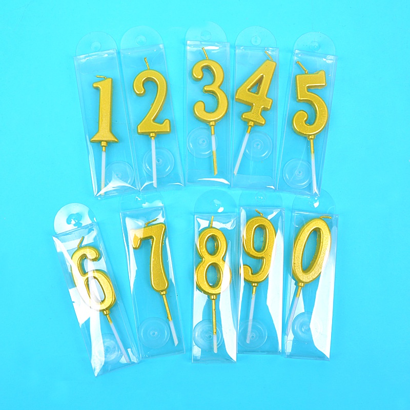 Nến Kỹ Thuật Số Dùng Trang Trí Bánh Kem Sinh Nhật