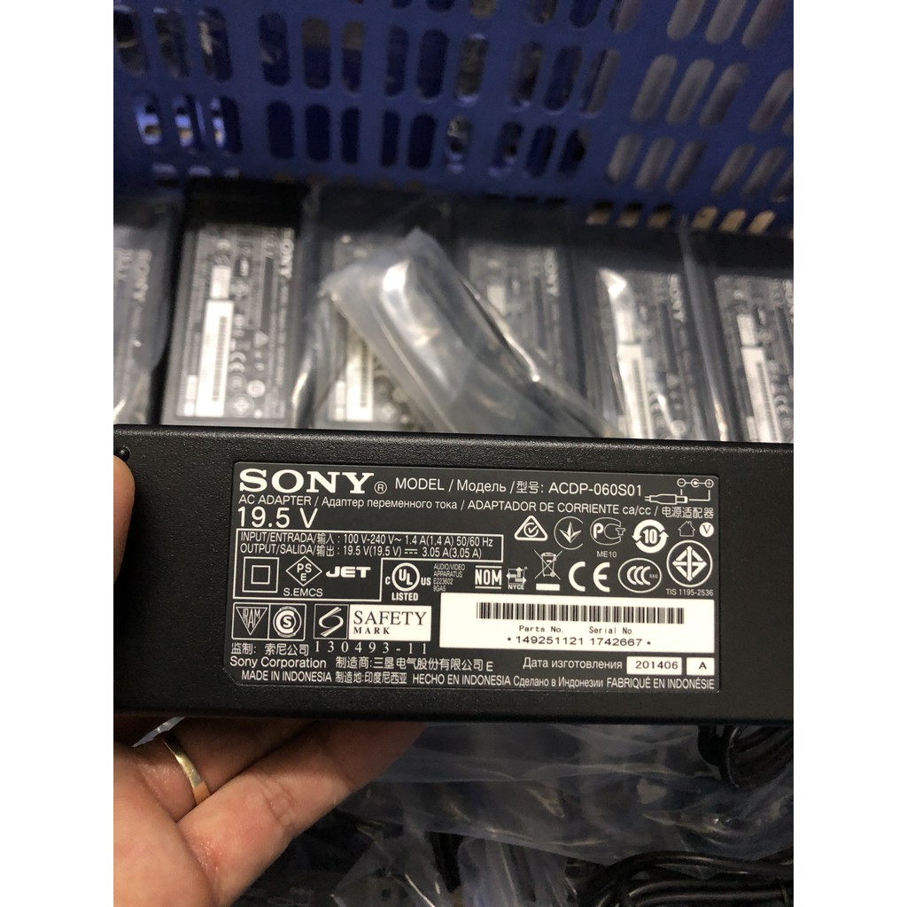  Adaptor Tivi Sony 19,5v 3.05a