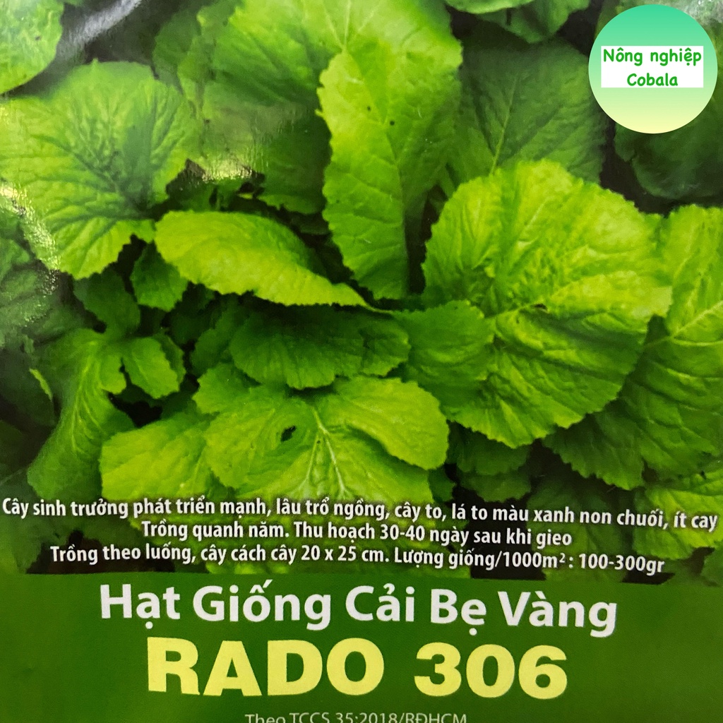 Hạt Giống Cải Bẹ Vàng 10gr