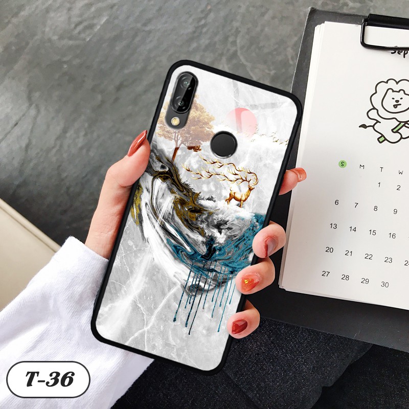 Ốp lưng kính 3D điện thoại Huawei Nova 3E