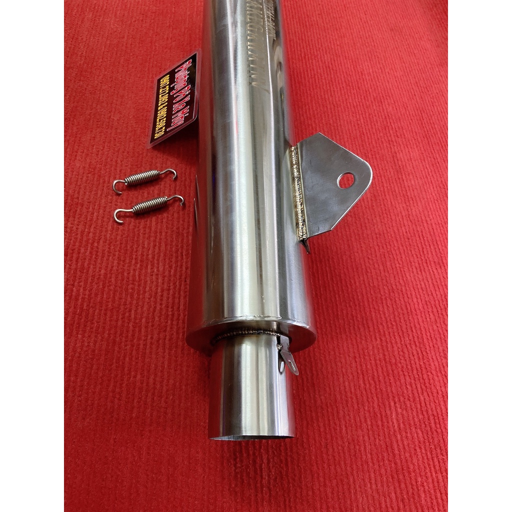 Pô lon CBR full INOX 304 dành cho mọi XE MÁY