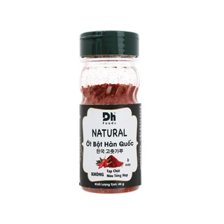 Ớt bột hàn quốc natural dh food hũ 45g