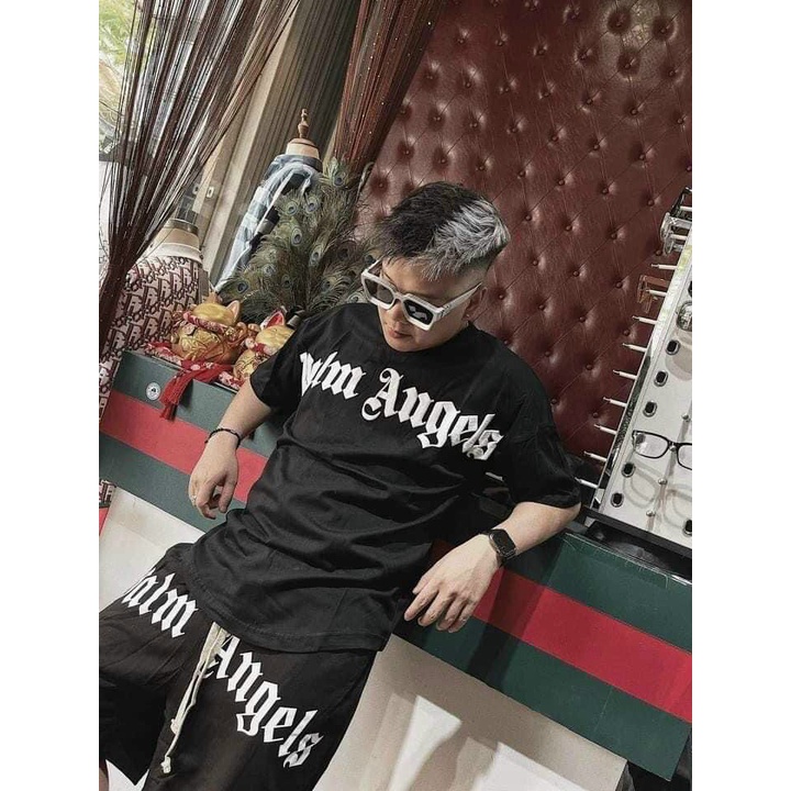 Bộ Thể Thao Nam Mùa Hè Mặc Ở Nhà Chất Thun Co Lạnh 4 Chiều, Phối Màu Đen, Trắng | BigBuy360 - bigbuy360.vn