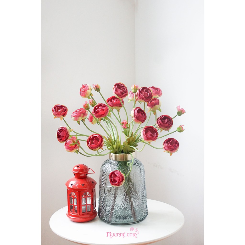 Hoa lụa 🌸 | Hoa Mao Lương sắc xuân cắm bình hoa đẹp nhẹ nhàng mềm mại