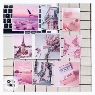 Set thiệp postcard PINK có sẵn decor phòng