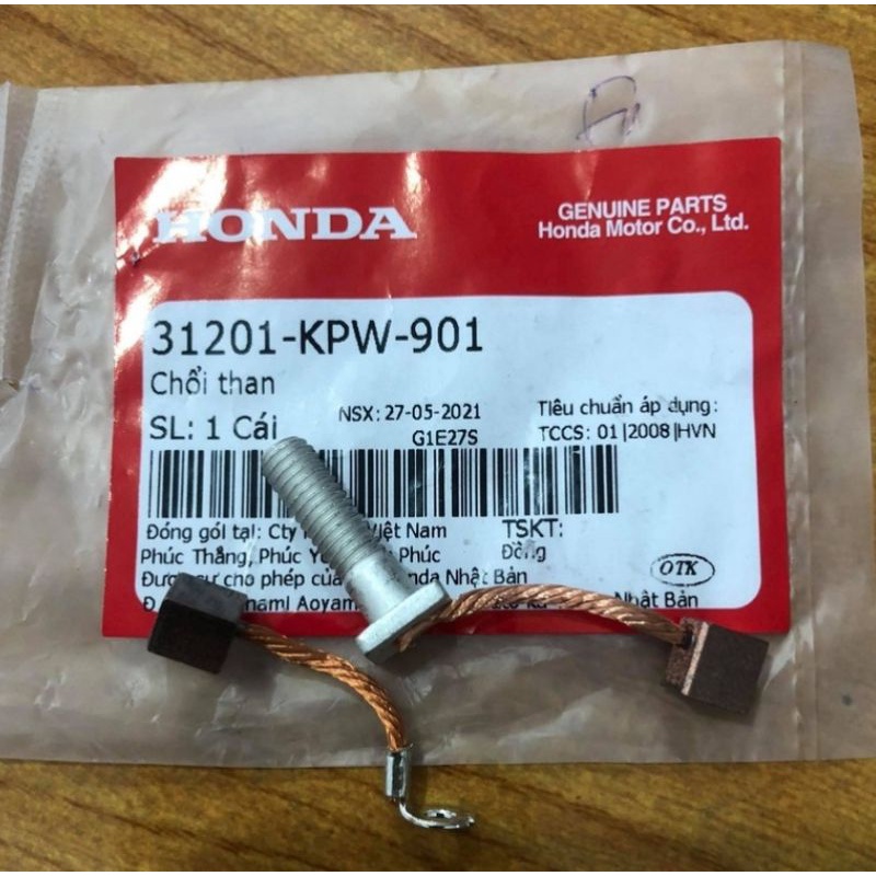 Chổi than đề zin new 100% dùng cho xe Winner/ Funeo/ future 125