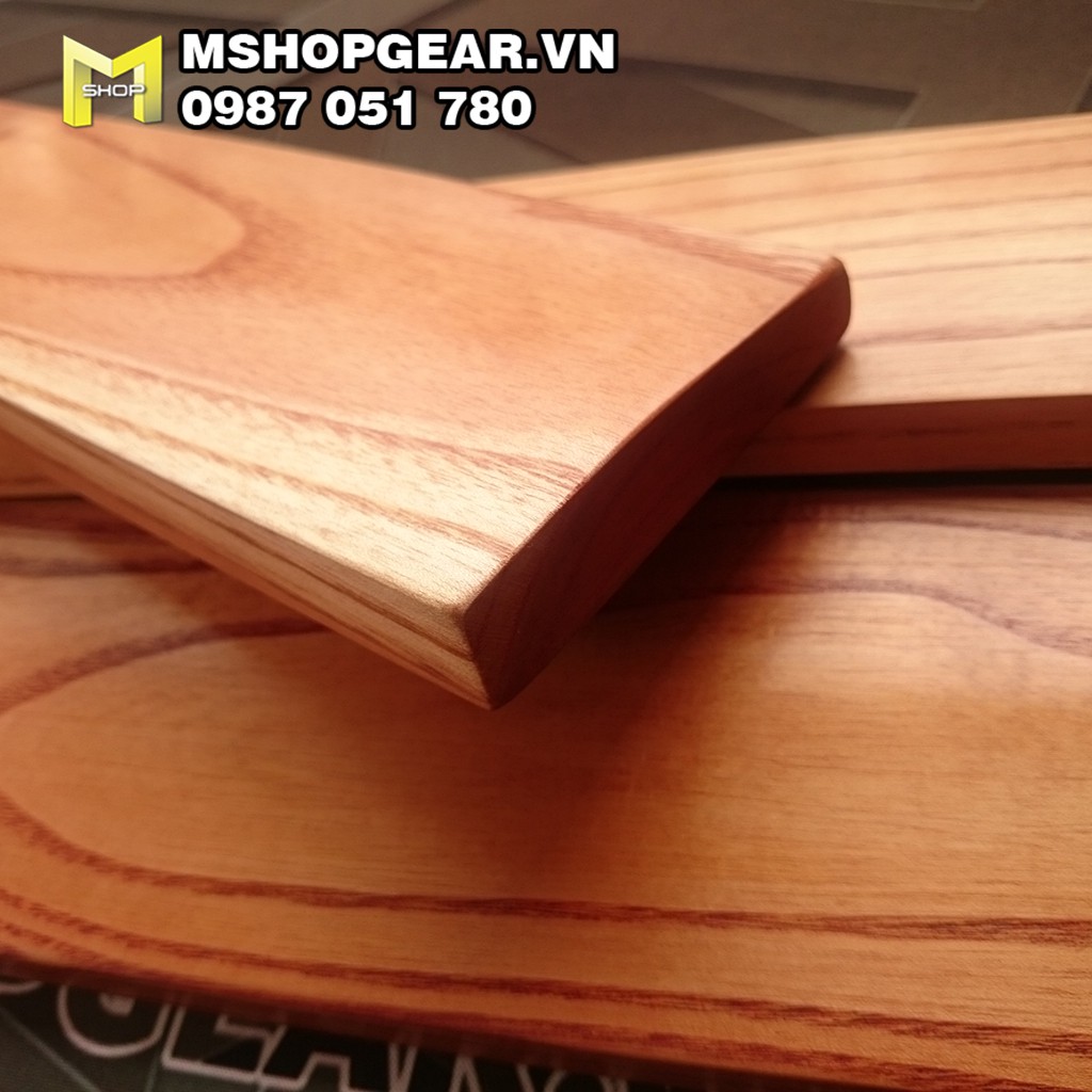 Kê tay gỗ nguyên khối cho bàn phím cơ Fullsize/TKL/Mini 60%/68% | BigBuy360 - bigbuy360.vn