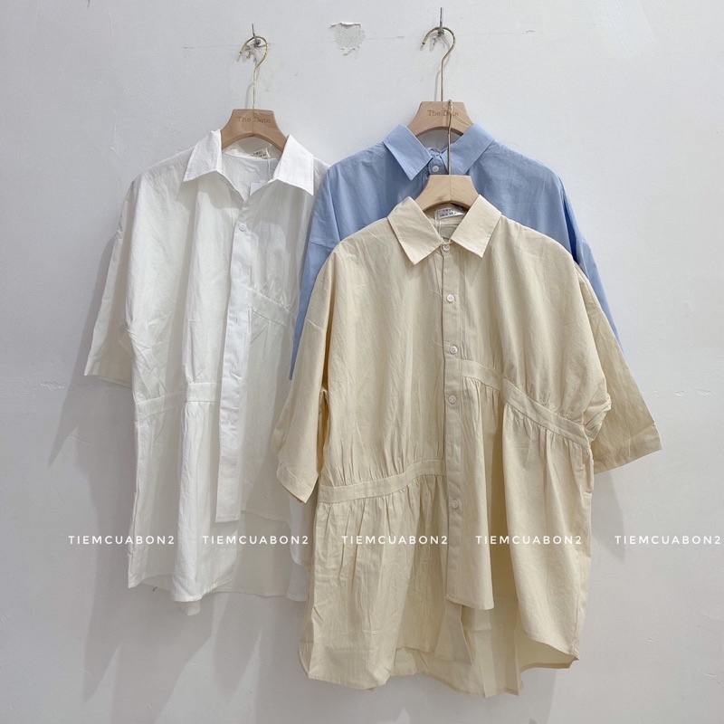 sơ mi vạt lệch | BigBuy360 - bigbuy360.vn