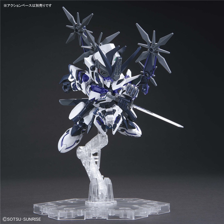 Mô Hình Lắp Ráp Gundam SD World Heroes Saizo Delta Kai War Horse Knight World SDW SDWH