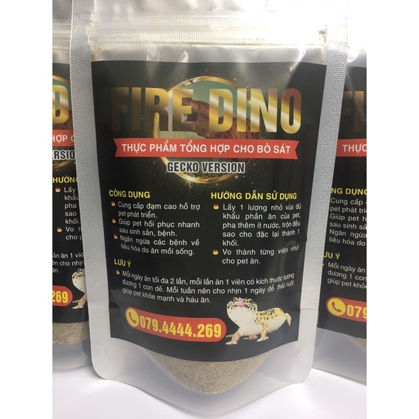 Fire Dino - Thực phẩm tổng hợp dành cho bò sát