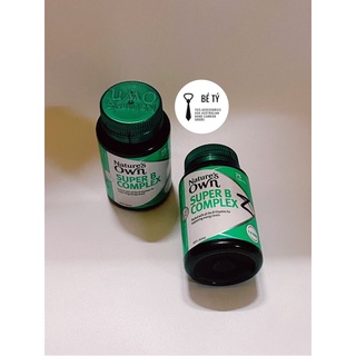 Viên uống tăng cường vitamin b nature's own super b complex - vitamin b for energy - biotin, b3, b6, & b12 - 75 viên