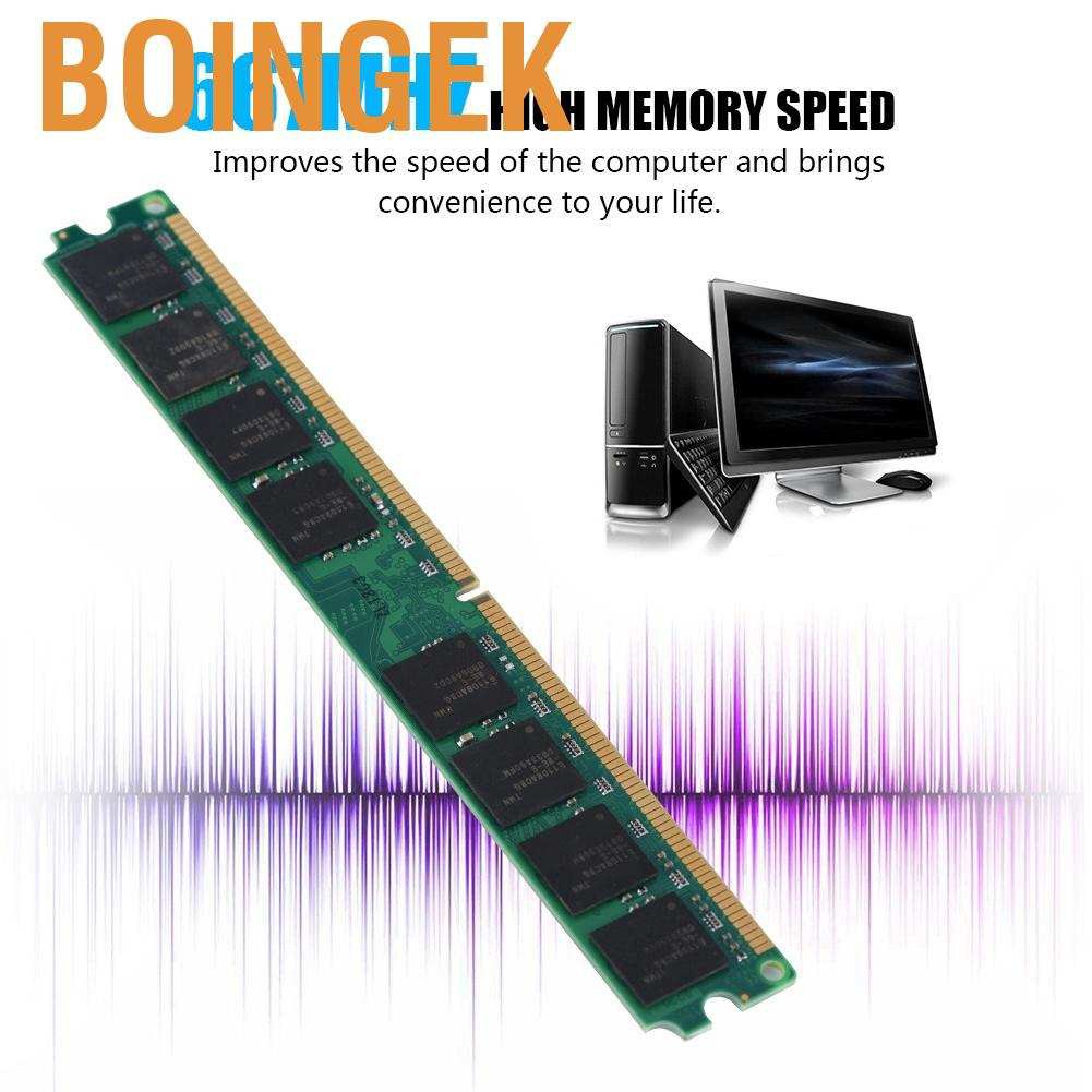 Bảng Mạch Bộ Nhớ Ram 240pin Boingek 2gb Ddr2 667mhz Pc2-5300 Cho Intel / Amd | BigBuy360 - bigbuy360.vn