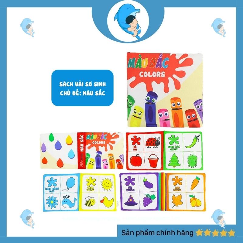 Sách Vải Giúp Bé Chơi Tự Lập, Kích Thích Phát Triển Thị Giác An Toàn Cho Bé