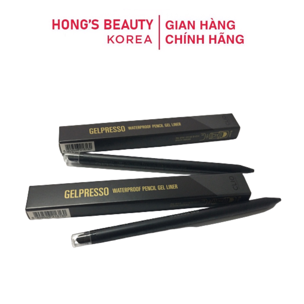 Chì Kẻ Mắt Lâu Trôi Clio Gelpresso Water Proof Pencil Gel Liner