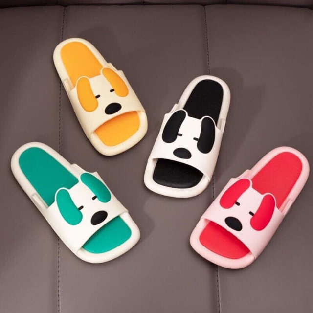 Dép cao su chó cute