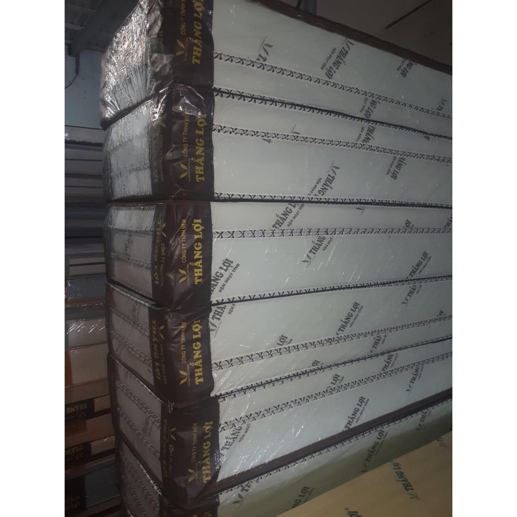 (BH 15 NĂM -FREE SHIP) Nệm gấp 3 cao su hoạt tính THẮNG LỢI chính hãng
