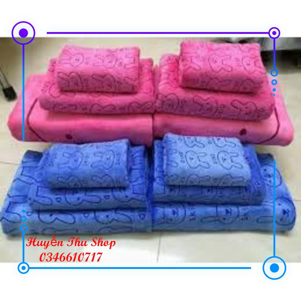 Set 3 khăn tắm Thái Lan