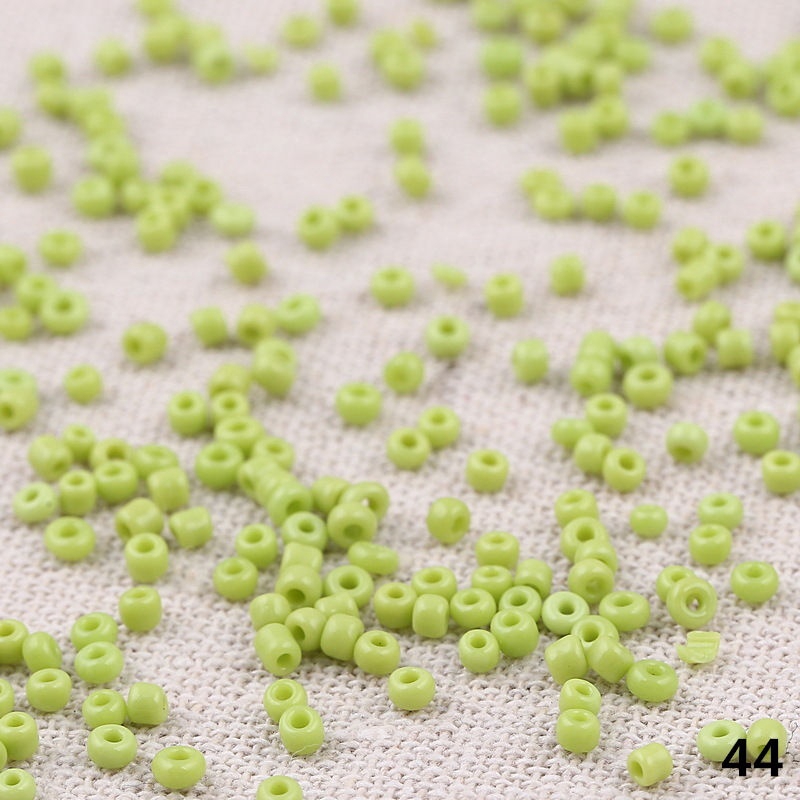 Set 1000 Hạt Thủy Tinh 3mm Nhiều Màu Sắc Dùng Làm Trang Sức Thủ Công