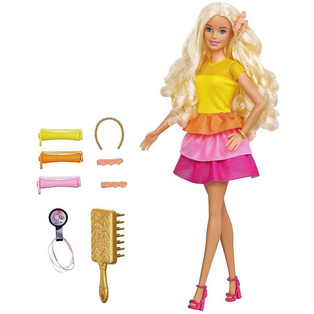 Búp Bê Barbie - Tạo Mẫu Tóc Sành Điệu GBK24