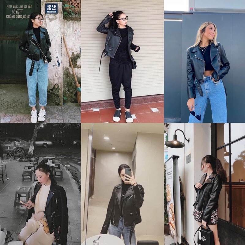 [CÓ SẴN-ẢNH THẬT] A001 Áo khoác da jacket Zara xuất xịn | BigBuy360 - bigbuy360.vn