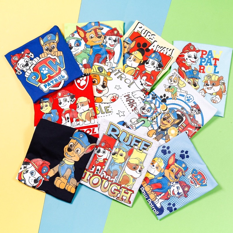 Bộ sát nách Seesoo 2-6T bé trai mẫu Paw Patrol - Đội chó cứu hộ siêu cute.