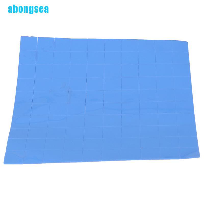 Set 100 Miếng Silicon Tản Nhiệt Làm Mát Cpu Gpu 10x10 X 0.5mm | BigBuy360 - bigbuy360.vn
