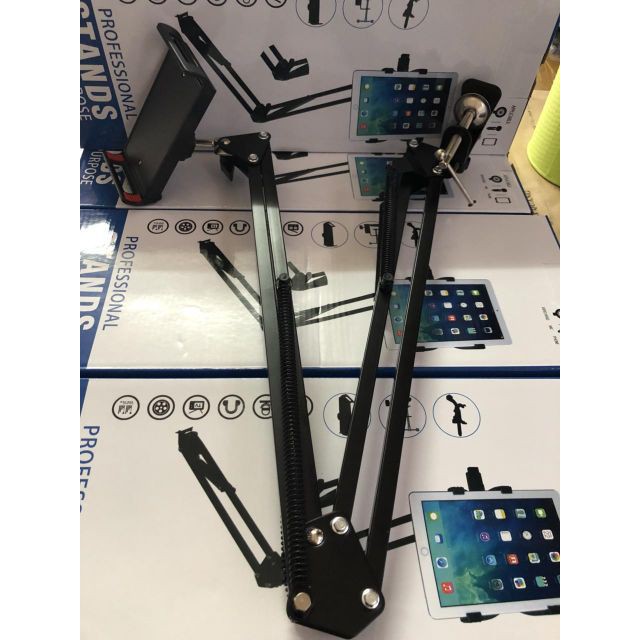 Kẹp Ipad /Smart phone Stands Đầu Giường, Bàn Học Tiện Dụng Đa Năng | BigBuy360 - bigbuy360.vn