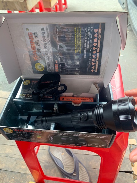 Đèn Pin Siêu Sáng Wasing FWL403 H6 H7 H9 H11 H12 (Hàng Công Ty 100%) | BigBuy360 - bigbuy360.vn