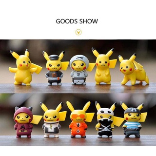 Mô Hình Pikachu Mini Dễ Thương Trang Trí