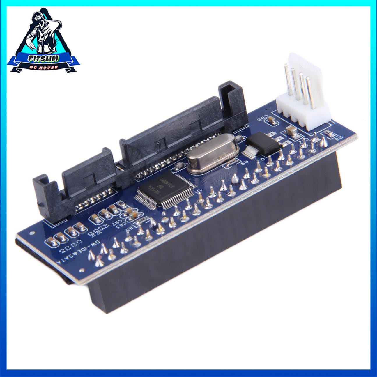 Đầu Chuyển Đổi 40-pin Ide Sata 7 + 15pin 22-pin Đực Sang Sata