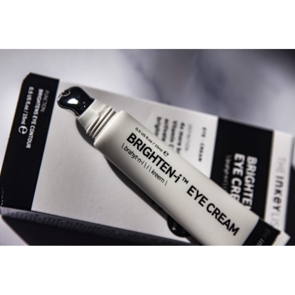Kem mắt dưỡng sáng, mờ quầng thâm The Inkey List List Brighten-I Eye Cream (Bill Mỹ) | BigBuy360 - bigbuy360.vn