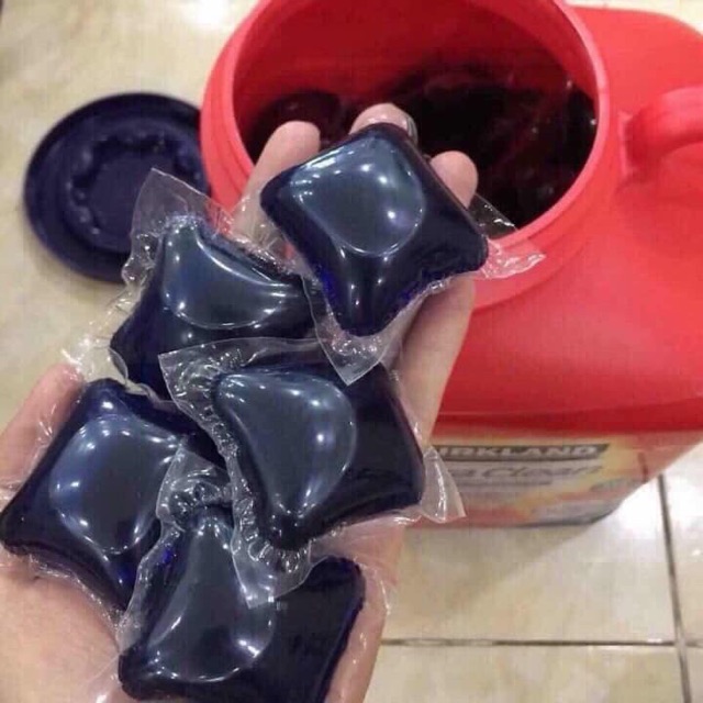 Viên giặt Ultra Clean Kirkland lẻ tặng giấy thơm •