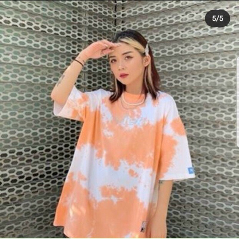 Áo Thun nam nữ loang màu, HOT TREND